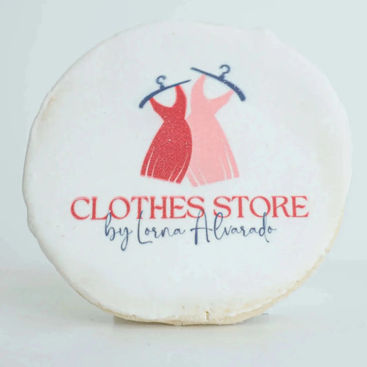 Printed Corporate Logo Cookies - Case of 12