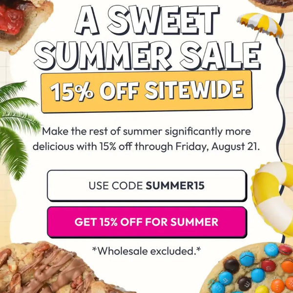 A Sweet Summer Sale: Save 15% Sitewide