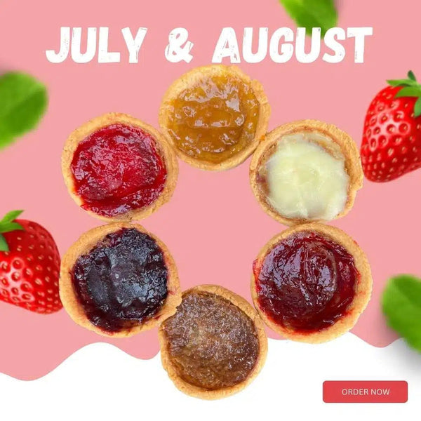 August Seasonal Butter Tarts - Carla's Cookie Box