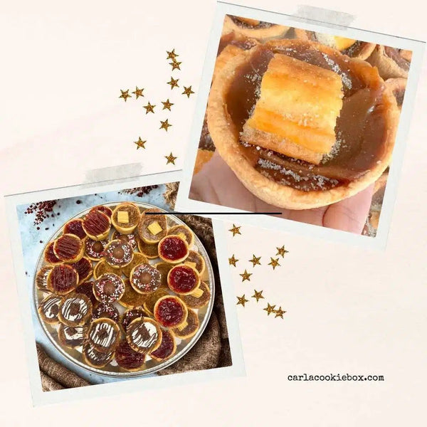 January Seasonal Butter Tarts - Carla's Cookie Box