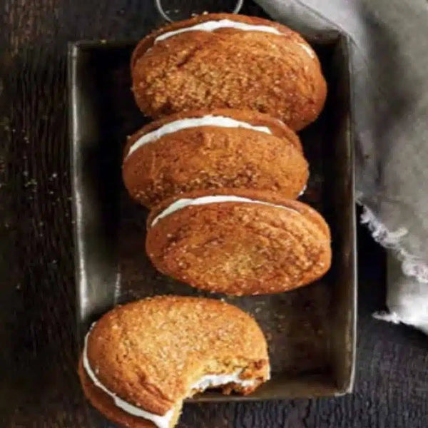 Unforgettable Pumpkin Spice Whoopies - Carla's Cookie Box