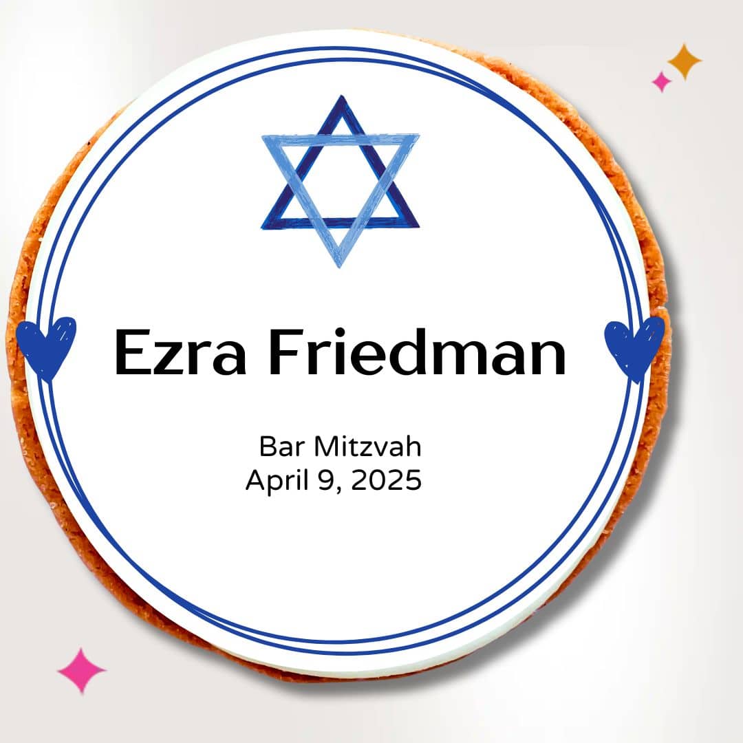 simple Custom Printed Cookies for Weddings, Anniversaries & More