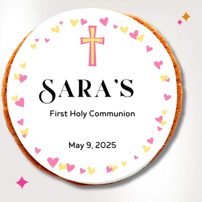 simple Custom Printed Cookies for Weddings, Anniversaries & More