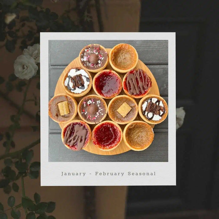 January Seasonal Butter Tarts
