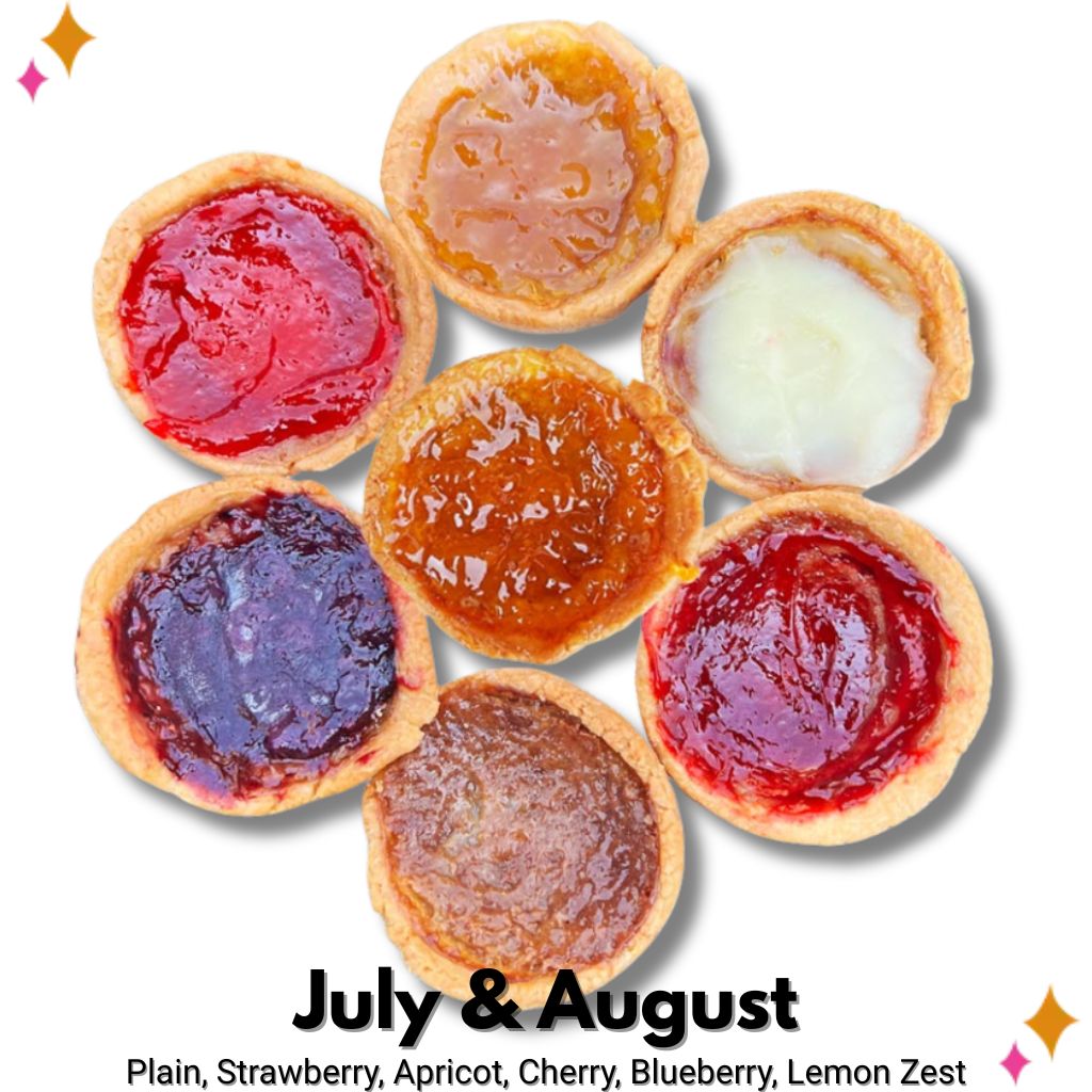 July & August Butter Tarts