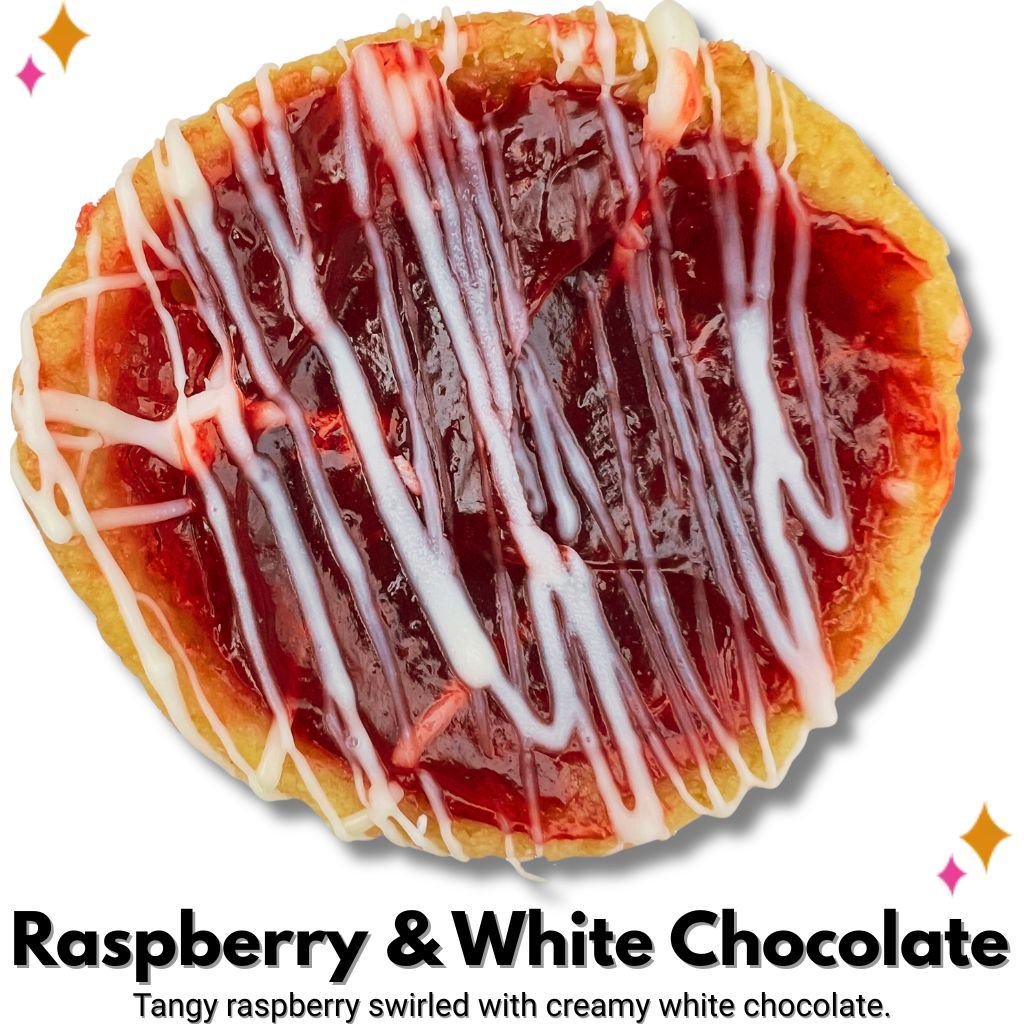 Raspberry White Chocolate Butter Tart