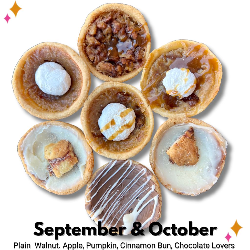 September & October Butter Tarts
