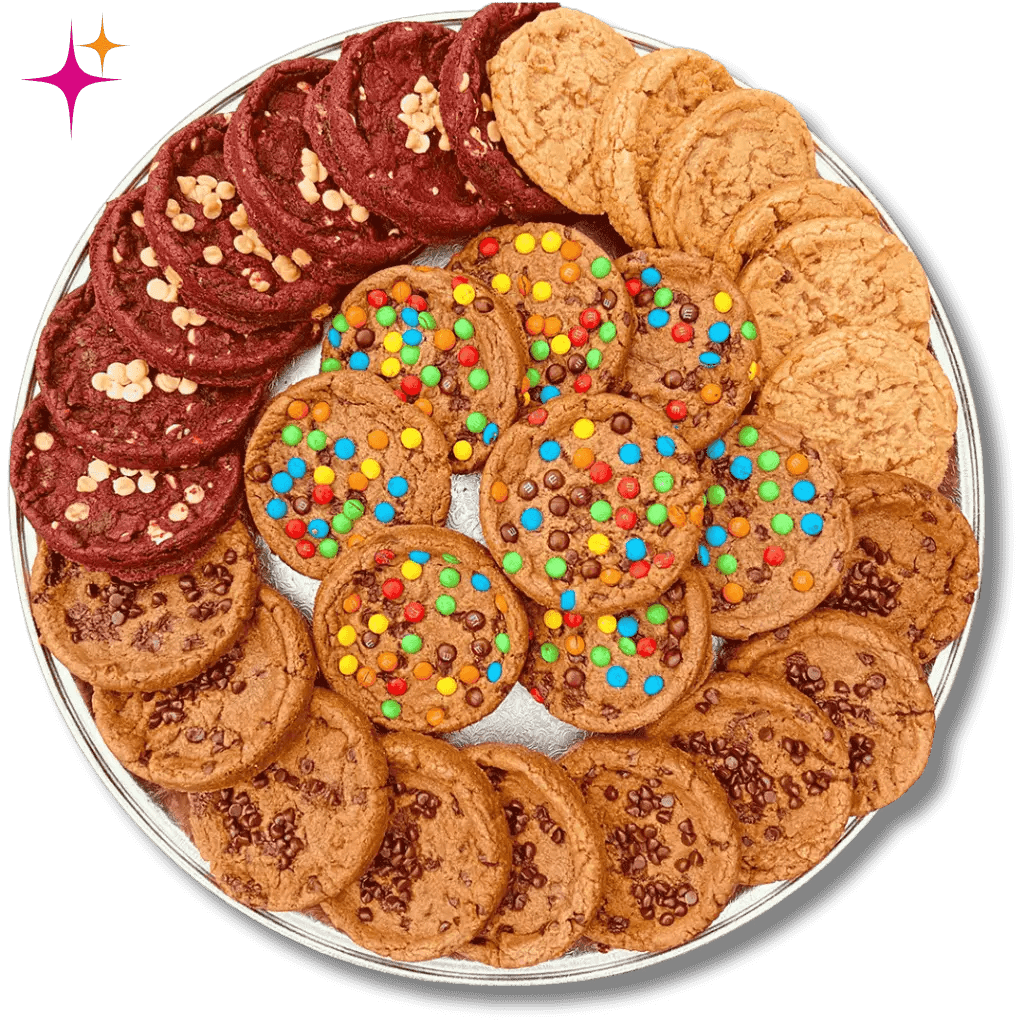 variable Platter - 40 Ultimate Soft Gourmet Cookie platter