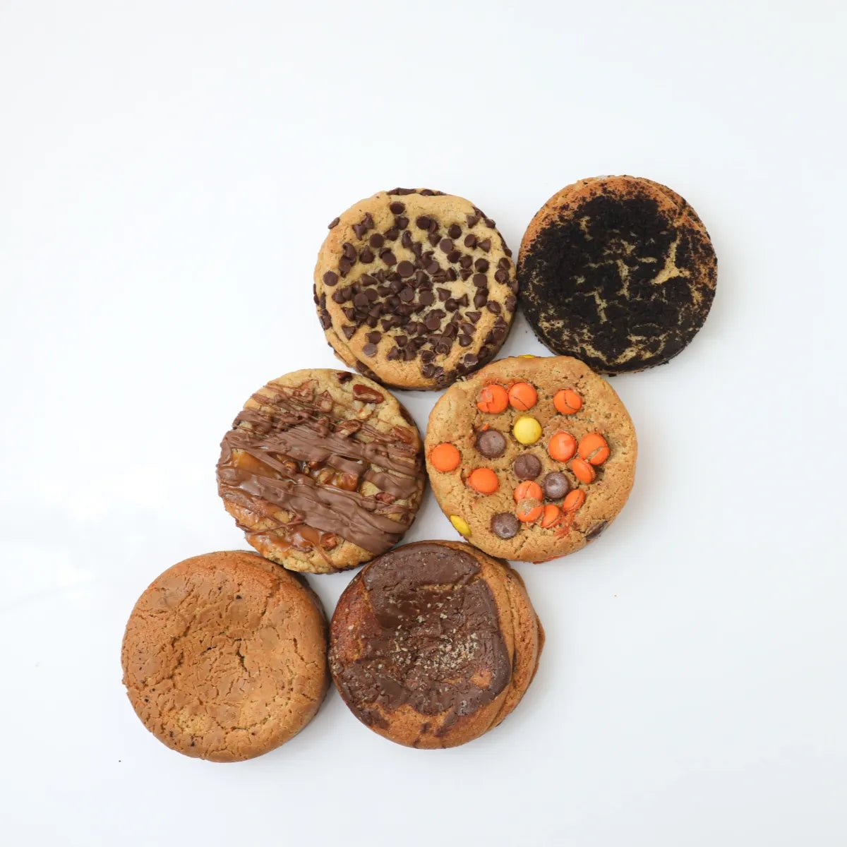 Fatties Cookies - 6 Soft, Chewy and Thick