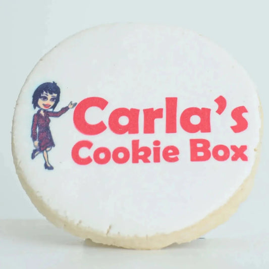 Printed Corporate Logo Cookies - Case of 12