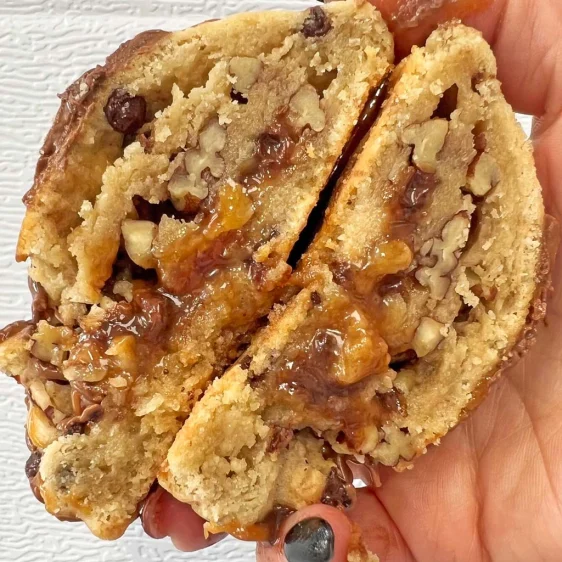 Turtle Stuffed Fatties Cookies