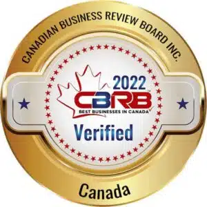 Certifications & Reviews: Trust In Our Reliable Service And Products - 2022 CANADIAN BUSINESS REVIEW BOARD INC.V Best Businesses in Canada