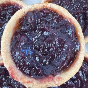 blueberry pie butter tart