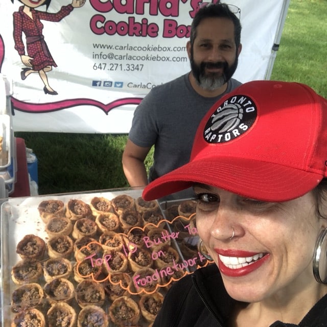 paul and carla at paris butter tart festival