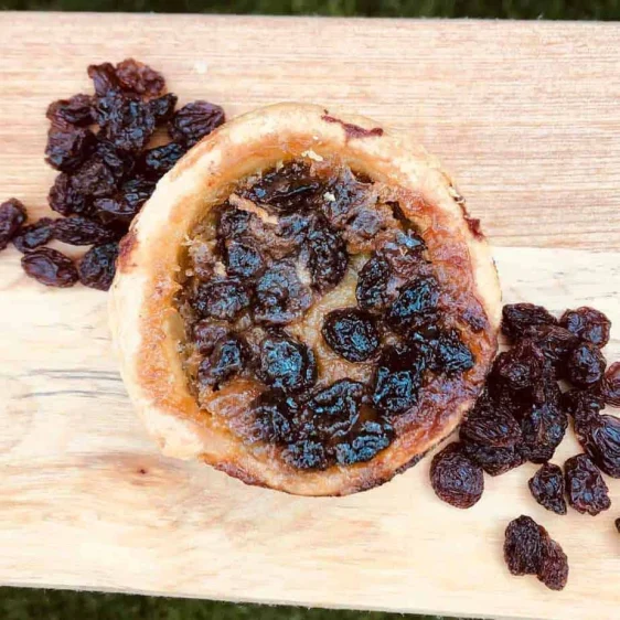 raisin butter tart