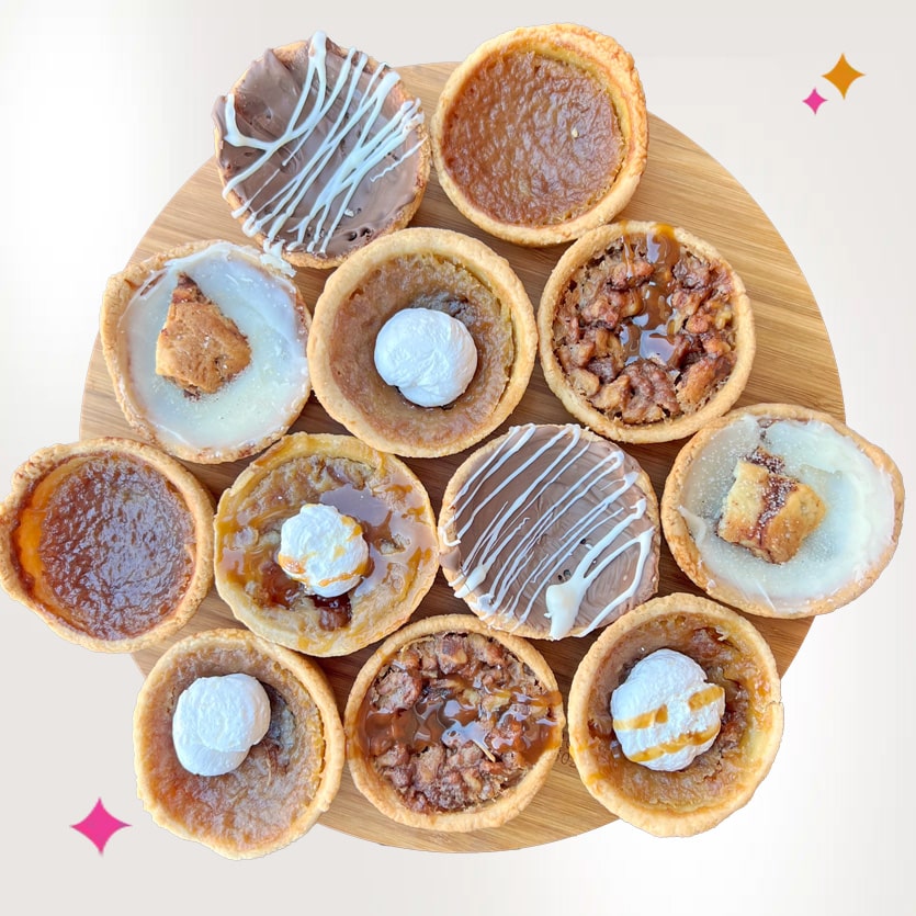 seasonal butter tarts in blog post