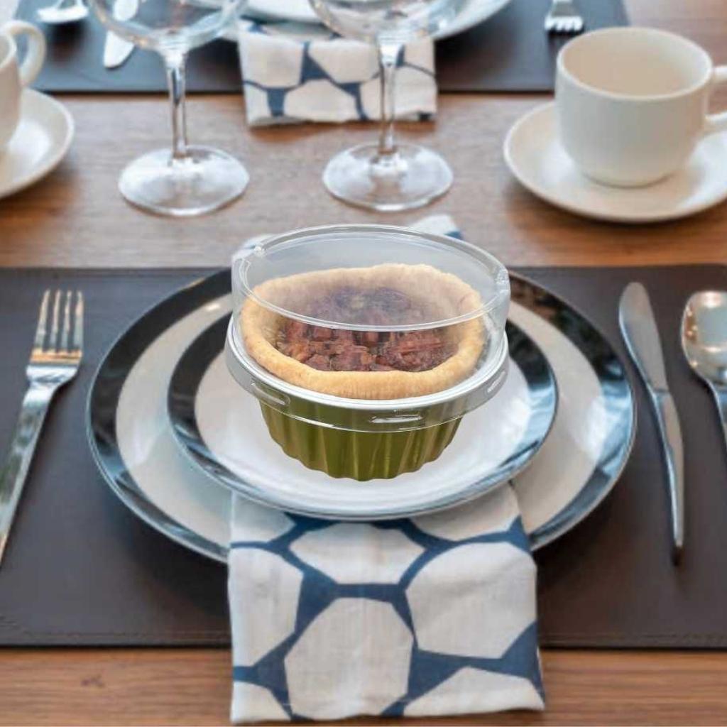 butter tart on plate